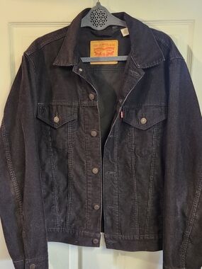 Levi's Men's Black Corduroy Jacket